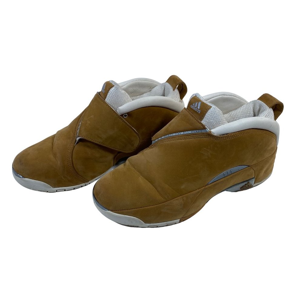 Adidas ADAN All Day All Night Shoes Wheat Gold Sneakers Tan Suede Rare 2003 Sz:6